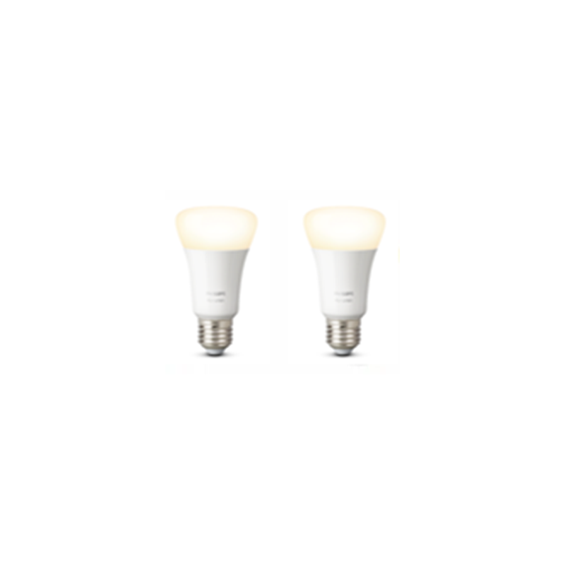 Hue White 2 x Lampadine E27 9W