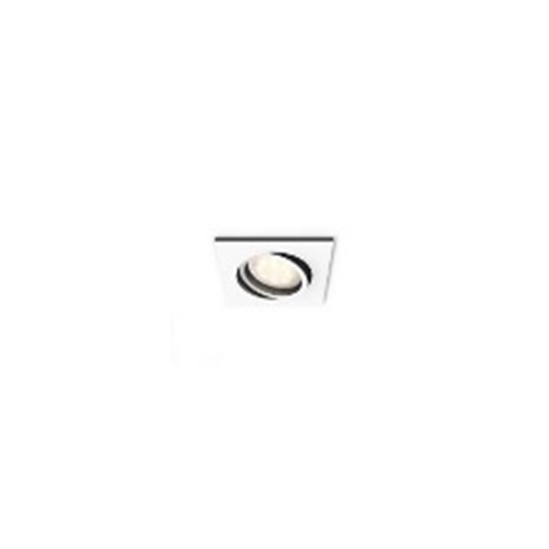 Milliskin incasso connesso quadrato Bianco