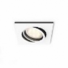 Milliskin incasso connesso quadrato Bianco