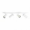 Buratto Hue Faretto Connesso 4 luci Bianco + dimmer switch