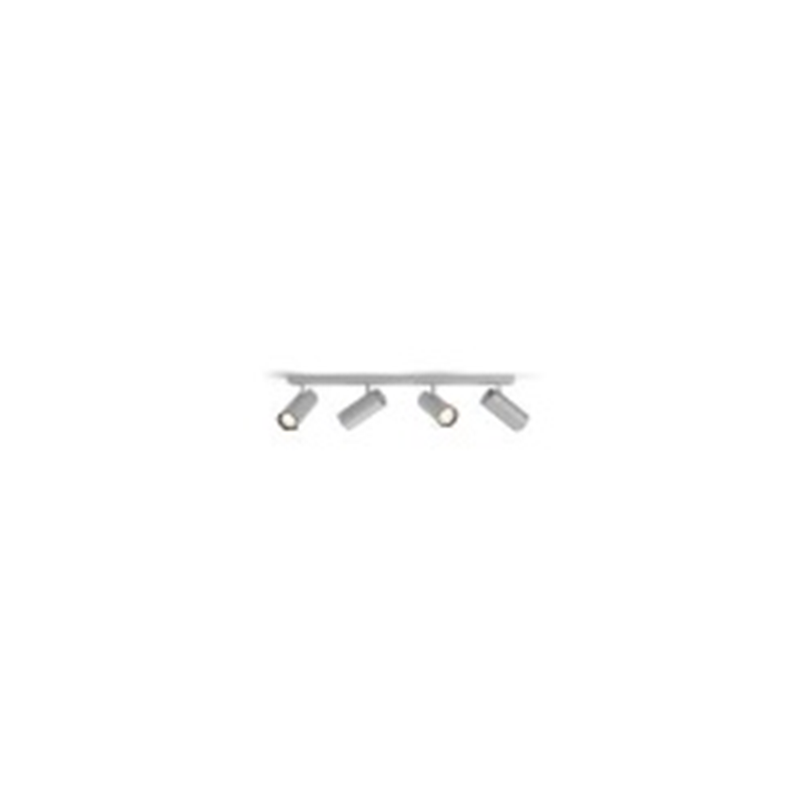 Buratto Hue Faretto Connesso 4 luci Alluminio + dimmer switch