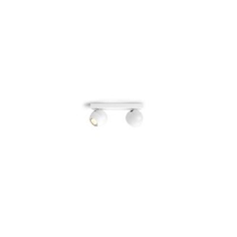 Buckram Hue Faretto 2 luci Bianco + dimmer switch