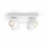 Buckram Hue Faretto 4 luci Bianco + dimmer switch