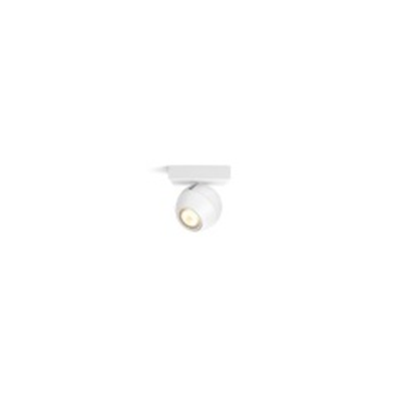 Buckram Hue Faretto Singolo Bianco
