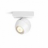 Buckram Hue Faretto Singolo Bianco