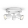 Adore Hue Faretto Bagno 3 luci bianco tondo  in Metallo + dimmer switch