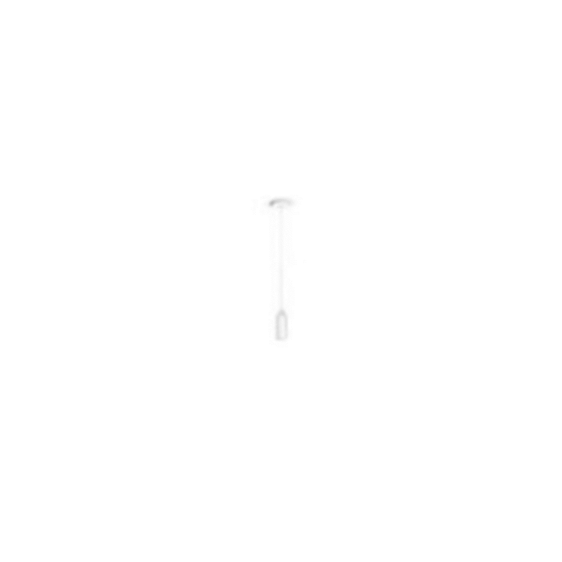Devote Hue Sospensione Bianco in sintetico + Dimmer switch