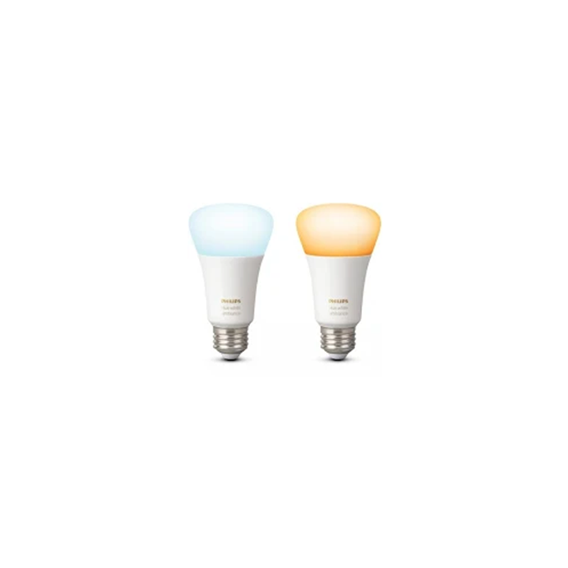 Hue White Ambiance 2 x Lampadine E27 8.5W