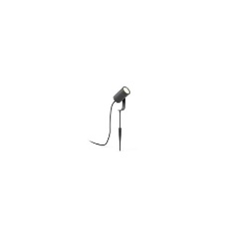 Lily Hue Faretto Esterno Antracite in Alluminio - Unit base con alimentatore - Basso voltaggio