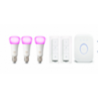 Hue White and Color Ambiance Starter Kit Bridge + 3 Lampadine E27 + 2 Dimmer Switch