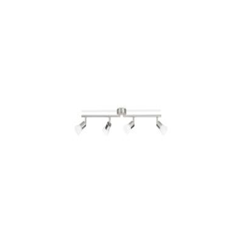 DECAGON Faretto 4 luci Nickel in Metallo
