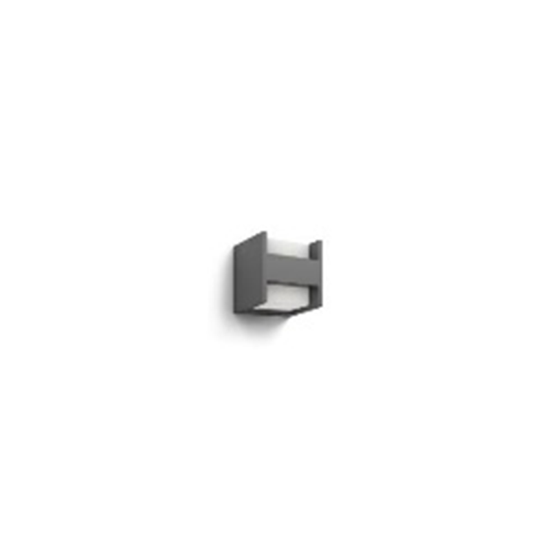 ARBOUR Lampada a muro Grigio scuro in Alluminio 2700K