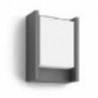 ARBOUR Lampada a muro Grigio scuro in Alluminio con sensore 2700K