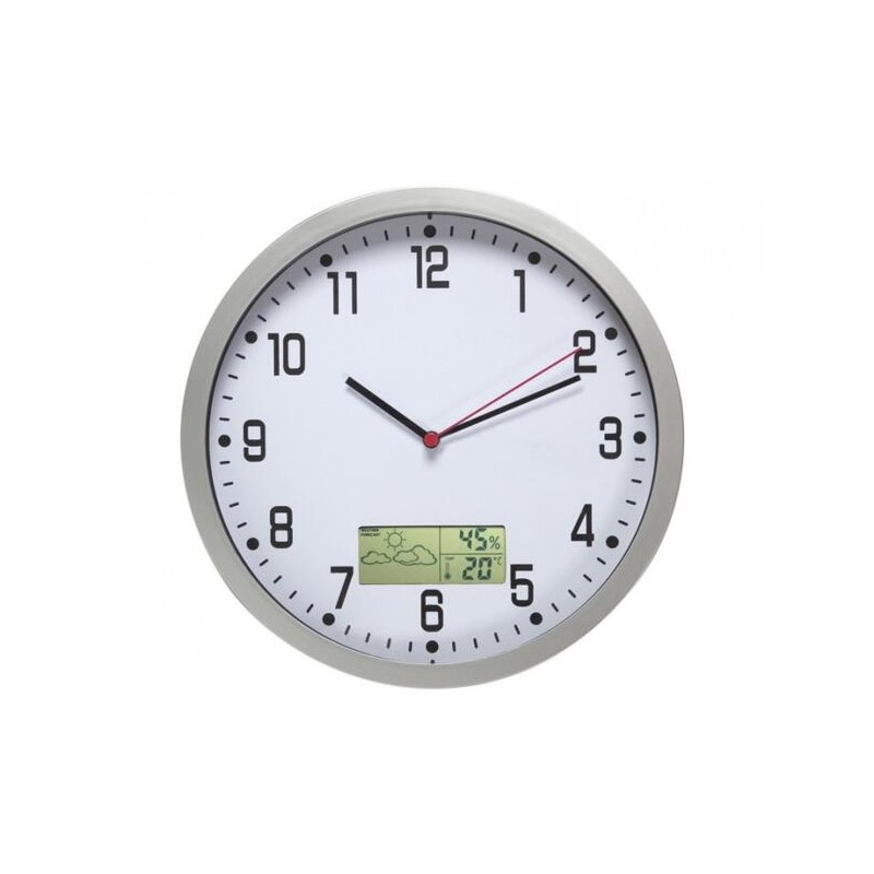 OROLOGIO DA PARETE CON METEO