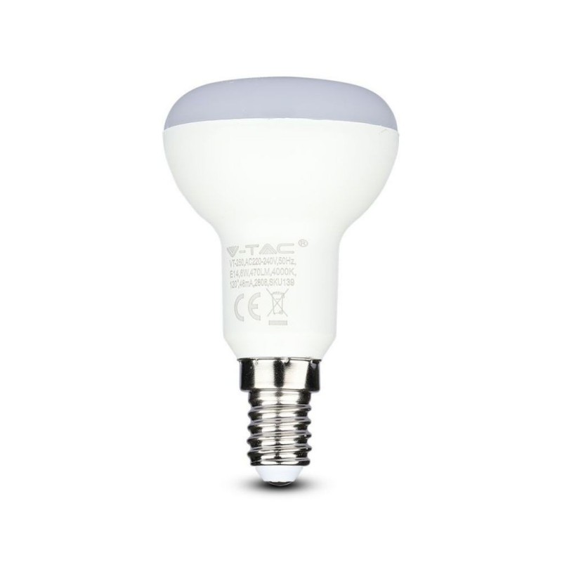 Lampadina LED Chip Samsung E14 6W R50 4000K
