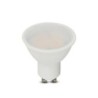 Faretto LED Chip Samsung GU10 5W 110æ Copertura Satinata 3000K