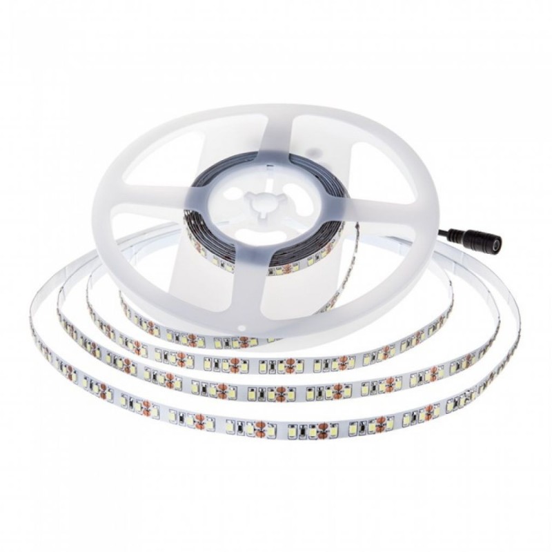 Strip LED Samsung SMD2835 12W/m 5m 120 LED/m 12V 3000K IP20 10mm