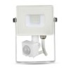 Faro LED Chip Samsung 10W con Sensore di Movimento e Crepuscolare e Interruttore Manuale di Bloccaggio