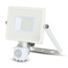 Faro LED Chip Samsung 20W con Sensore di Movimento e Crepuscolare e Interruttore Manuale di Bloccaggio