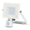 Faro LED Chip Samsung 30W con Sensore di Movimento e Crepuscolare e Interruttore Manuale di Bloccaggio