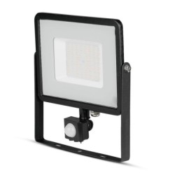 Faro LED Chip Samsung 50W con Sensore di Movimento e Crepuscolare e Interruttore Manuale di Bloccaggio