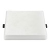 Mini Pannello LED 8W Chip Samsung Montaggio ad Incasso Quadrato 3000K