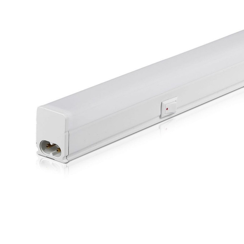 Plafoniera LED Chip Samsung Lineare 16W 120cm Raccordabile con Interruttore 6400K