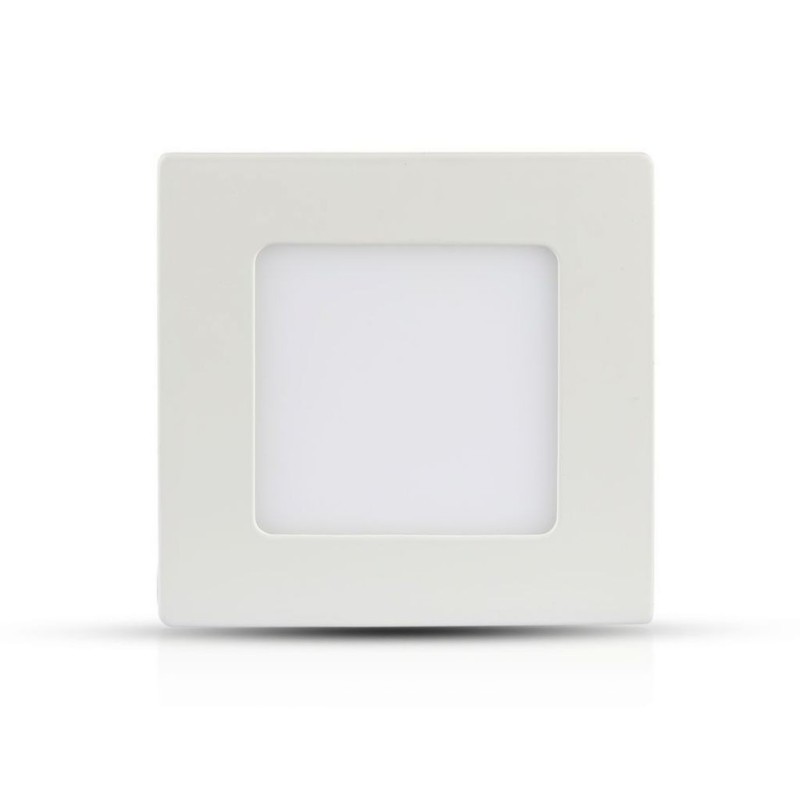 Mini Pannello LED 12W Chip Samsung Montaggio ad Incasso Quadrato 3000K