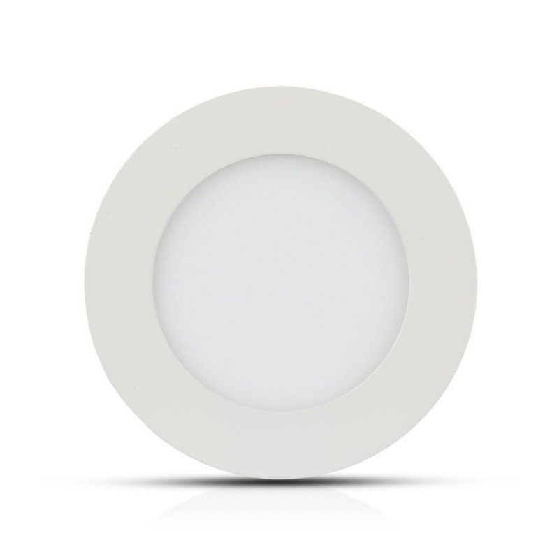 Mini Pannello LED 24W Chip Samsung Montaggio ad Incasso Rotondo 3000K