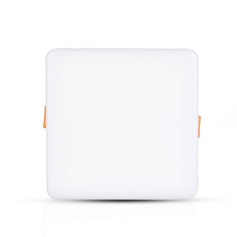 Mini Pannello LED 18W Chip Samsung Montaggio ad Incasso Regolabile Quadrato 4000K