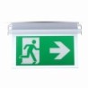 Lampada LED Chip Samsung di Emergenza 2W 16LED Montaggio a Incasso 12h di Ricarica 6000K IP20