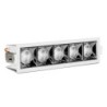 Faretto LED Chip Samsung da Incasso 20W (5x4W) UGR-19 12æ 5700K CRI+90
