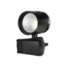 Faretto LED COB da Binario Rotondo 40W