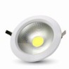Faretto LED da Incasso Rotondo LED COB 20W 120LM/W
