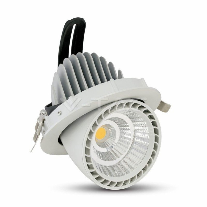 Faretto LED COB da Incasso Rotondo 33W