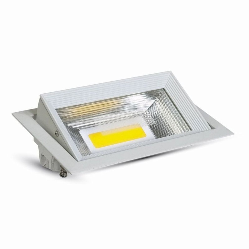 Faretto LED COB da Incasso Rettangolare 30W