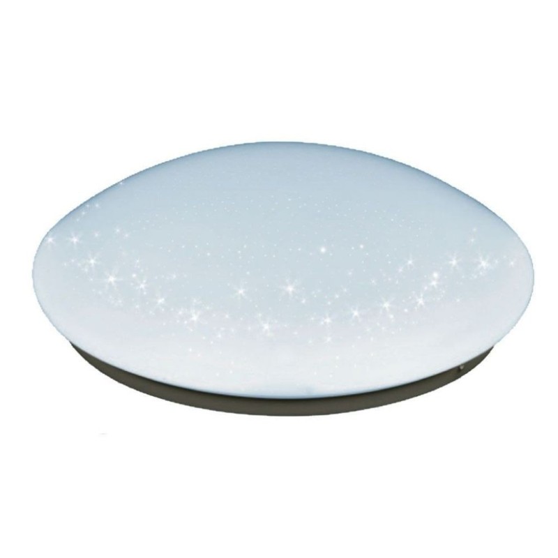 Plafoniera LED Rotonda 18W Effetto Cielo Stellato 3000K IP20