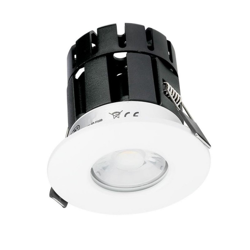 Faretto LED COB da Incasso Rotondo 10W 3 in 1 (2700K+4000K+6500K) Resistente al Fuoco con Bluetooth IP65 Dimmerabile