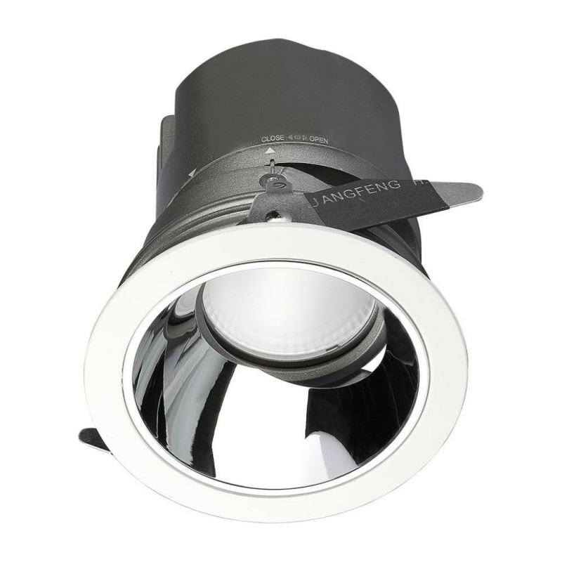 Faro da Incasso LED COB per Hotel 6W Orientabile di 27æ 3000K CRI+95