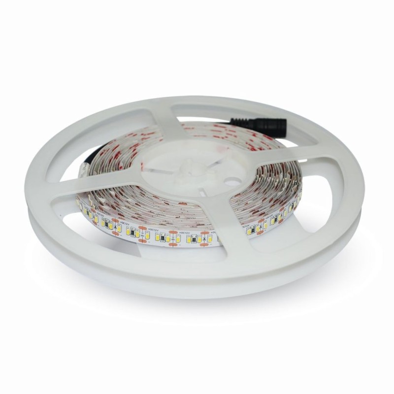 Strip LED SMD3528 7,2W/m 5m 120 LED/m 12V 6400K IP20 8mm