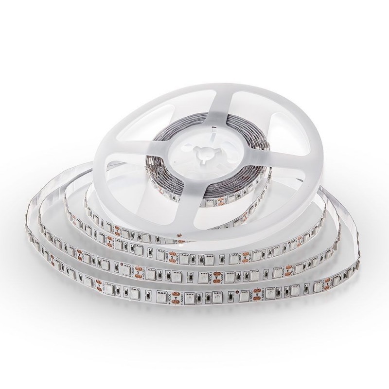 Strip LED SMD5050 10.8W/m 5m 60 LED/m 12V 3000K IP20 10mm