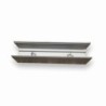 Mini Profilo in Alluminio per Neon Flex 52x15x11mm Per Per VT-554 e VT-555