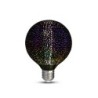 Lampadina LED E27 5W G125 Filamento 3D 3000K