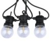 Catenaria 5mt con 10 Lampadine mini Globo a Filamento LED 4W