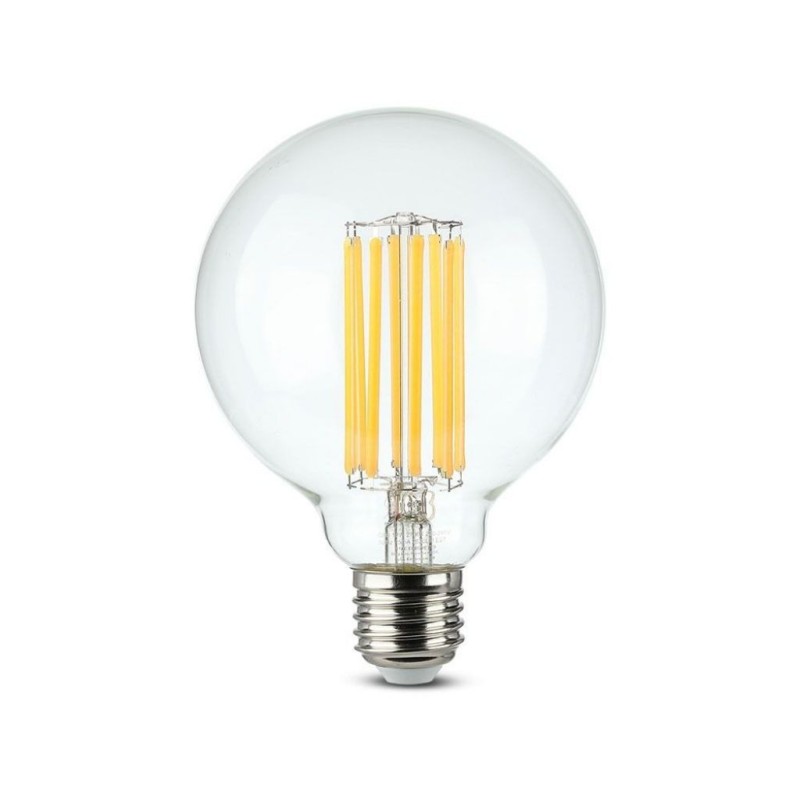 Lampadina LED E27 18W 135LM/W G95 Filamento 3000K