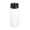 Portafaretto LED Montaggio a Plafone GU10 e GU5.3 (MR16) Corpo in Gesso Bianco e Metallo Nero Opaco