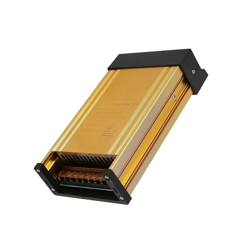 Alimentatore in Metallo 400W 24V 16,6A con 3 Uscite IP45