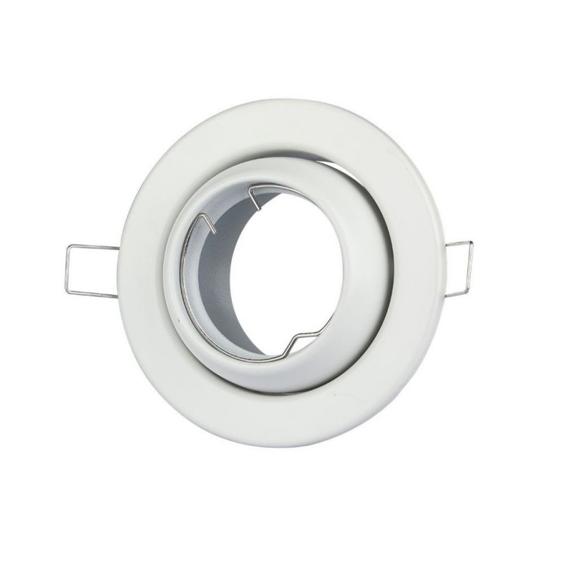 Portafaretto LED da Incasso Rotondo GU10 e GU5.3 (MR16)