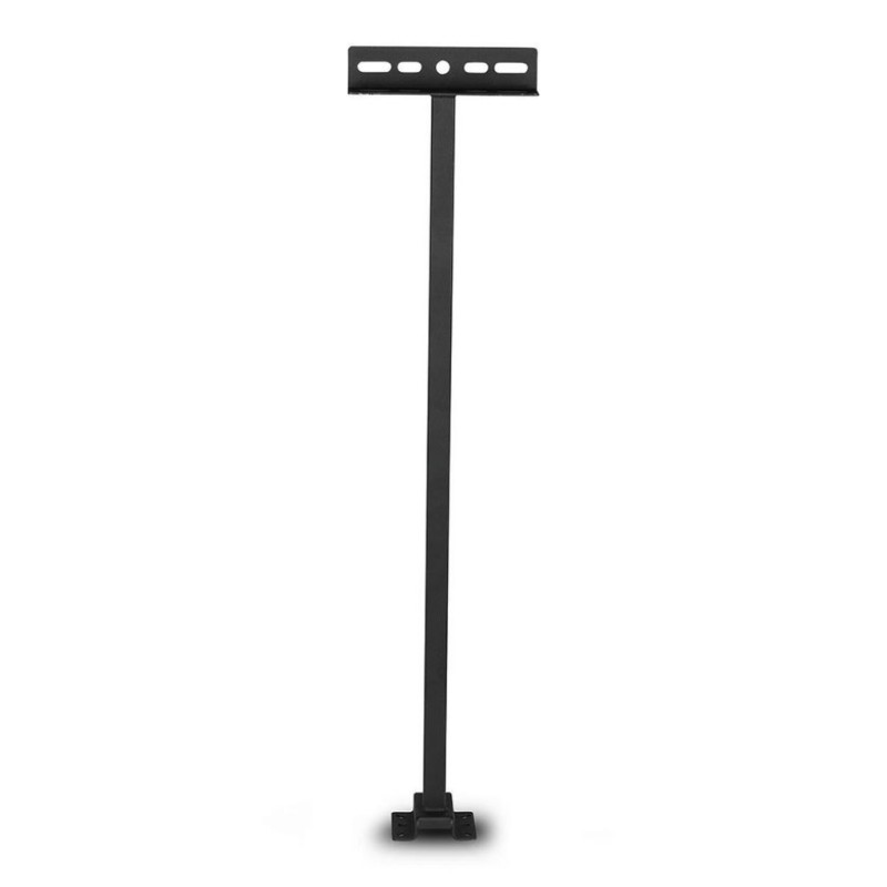 Staffa di Supporto in Alluminio per Fari LED da 10W a 50W 85x15cm
