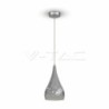 Lampadario LED a Goccia in Metallo con Portalampada E27 (Max 60W)
